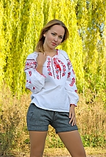 Ukrainian mail order bride Yuliya from Kharkov with blonde hair and grey eye color - image 7