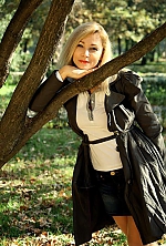 Ukrainian mail order bride Anzhela from Zaporozhye with blonde hair and grey eye color - image 3