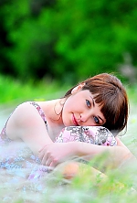 Ukrainian mail order bride Anna from Lugansk with auburn hair and blue eye color - image 4