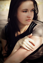 Ukrainian mail order bride Natalia from Lugansk with brunette hair and green eye color - image 5