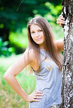 Ukrainian mail order bride Victoriya from Simferopol with light brown hair and blue eye color - image 7
