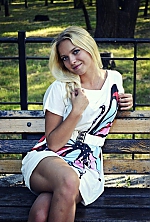 Ukrainian mail order bride Marina from Yalta with blonde hair and green eye color - image 4