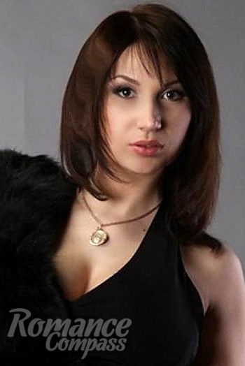 Ukrainian mail order bride Irina from Ananiv with brunette hair and brown eye color - image 1