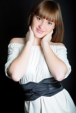 Ukrainian mail order bride Anna from Nikolaev with light brown hair and brown eye color - image 4