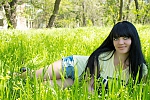 Ukrainian mail order bride Anna from Nikolaev with black hair and blue eye color - image 4