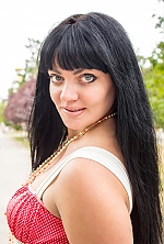 Ukrainian mail order bride Anna from Nikolaev with black hair and blue eye color - image 7