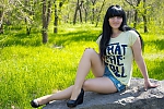 Ukrainian mail order bride Anna from Nikolaev with black hair and blue eye color - image 5