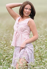Ukrainian mail order bride Anna from Sumy with light brown hair and green eye color - image 2