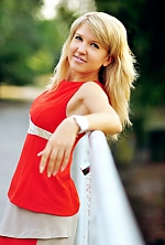 Ukrainian mail order bride Tatiana from Zaporozhye with blonde hair and green eye color - image 3