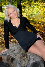 Ukrainian mail order bride Anastasiya from Nikolaev with blonde hair and blue eye color - image 2