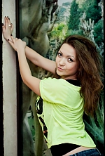 Ukrainian mail order bride Anastasya from Dnipro with light brown hair and green eye color - image 3