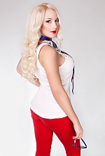 Ukrainian mail order bride Tanya from Donetsk with blonde hair and blue eye color - image 2