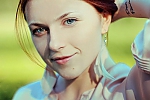 Ukrainian mail order bride Anastasia from Kharkov with red hair and blue eye color - image 5
