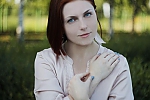 Ukrainian mail order bride Anastasia from Kharkov with red hair and blue eye color - image 3