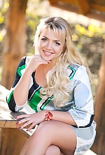 Ukrainian mail order bride Vera from Poltava with blonde hair and hazel eye color - image 6