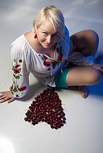 Ukrainian mail order bride OLYA from Zaporozhye with blonde hair and blue eye color - image 9