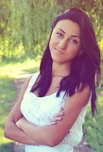 Ukrainian mail order bride Alexandra from Voznesensk with brunette hair and green eye color - image 6