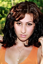 Ukrainian mail order bride Anzhela from Nikolaev with brunette hair and hazel eye color - image 2