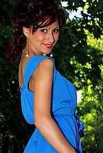 Ukrainian mail order bride Anzhela from Nikolaev with brunette hair and hazel eye color - image 4