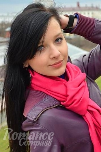 Ukrainian mail order bride Viktoriya from Nikolaev with black hair and blue eye color - image 1