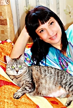 Ukrainian mail order bride Marina from Nikolaev with brunette hair and grey eye color - image 7