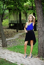 Ukrainian mail order bride Anastasia from Lugansk with blonde hair and blue eye color - image 4