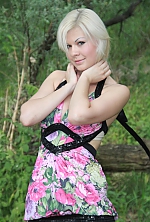 Ukrainian mail order bride Elena from Nikolaev with blonde hair and hazel eye color - image 4