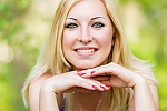 Ukrainian mail order bride Nadin from Nikolaev with blonde hair and green eye color - image 7