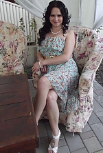 Ukrainian mail order bride Inna from Nikolaev with brunette hair and brown eye color - image 6