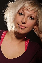 Ukrainian mail order bride Olesya from Kirovsk with blonde hair and blue eye color - image 6