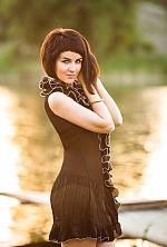 Ukrainian mail order bride Alina from Vinnitsa with black hair and green eye color - image 4