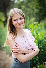 Ukrainian mail order bride Anna from Nikolaev with blonde hair and blue eye color - image 2