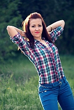 Ukrainian mail order bride Evgenia from Zaporozhye with red hair and brown eye color - image 9