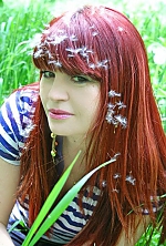 Ukrainian mail order bride Alla from Odessa with red hair and brown eye color - image 4