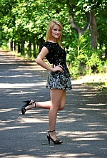 Ukrainian mail order bride Julia from Nikolaev with blonde hair and brown eye color - image 3