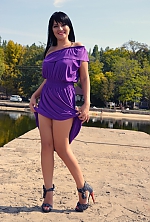 Ukrainian mail order bride Elena from Nikolaev with black hair and brown eye color - image 2