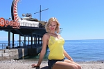 Ukrainian mail order bride Olga from Yalta with blonde hair and green eye color - image 3