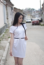Ukrainian mail order bride Maria from Simferopol with black hair and green eye color - image 3