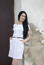 Ukrainian mail order bride Maria from Simferopol with black hair and green eye color - image 2