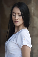 Ukrainian mail order bride Maria from Simferopol with black hair and green eye color - image 4