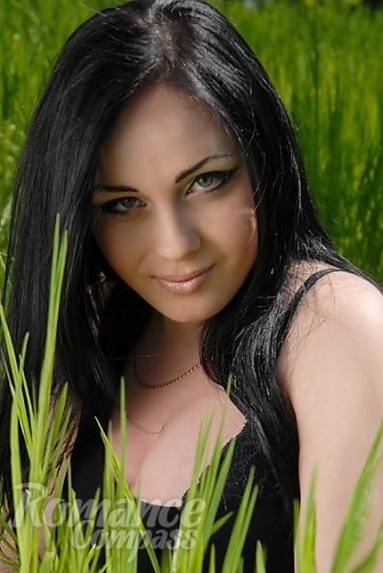 Ukrainian mail order bride Natasha from Nikolaev with black hair and blue eye color - image 1