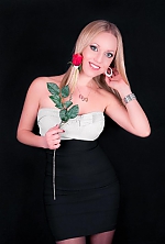 Ukrainian mail order bride Diana from Kiev with blonde hair and blue eye color - image 4