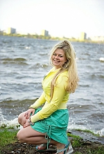 Ukrainian mail order bride Julia from Dnipro with blonde hair and blue eye color - image 7