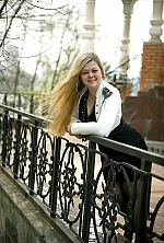 Ukrainian mail order bride Julia from Dnipro with blonde hair and blue eye color - image 4