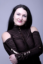 Ukrainian mail order bride Julia from Kharkov with black hair and grey eye color - image 7