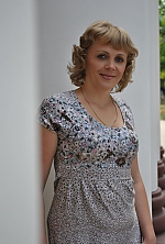 Ukrainian mail order bride Ekaterina from Dnipro with blonde hair and blue eye color - image 4