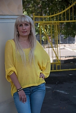 Ukrainian mail order bride Tetyana from Odessa with blonde hair and green eye color - image 6