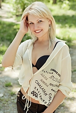 Ukrainian mail order bride Evgeniya from Kharkov with blonde hair and blue eye color - image 3