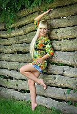 Ukrainian mail order bride Vladlena from Poltava with blonde hair and brown eye color - image 2
