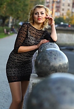 Ukrainian mail order bride Anna from Kharkov with blonde hair and blue eye color - image 4